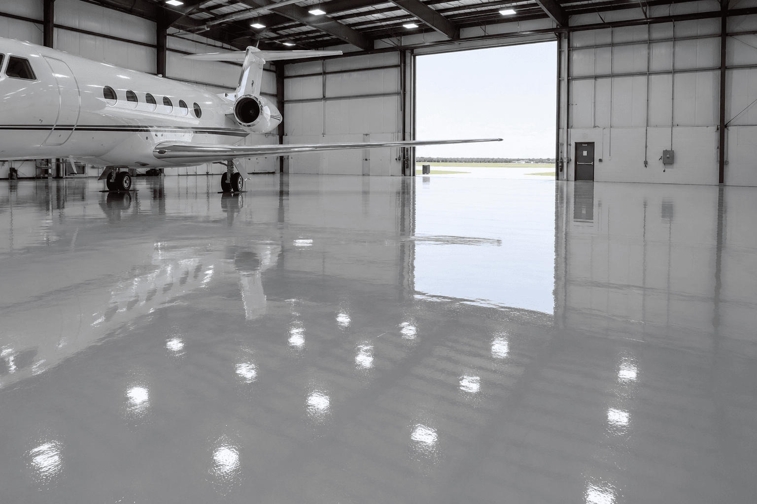 Aircraft Hangar Floors