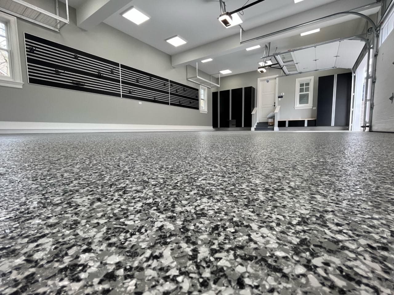 Aerofloor Coatings finished garage floor